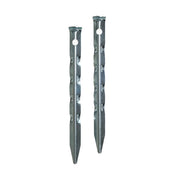 Estacas de acero para tienda 19 cm, paquete de 50 unidades