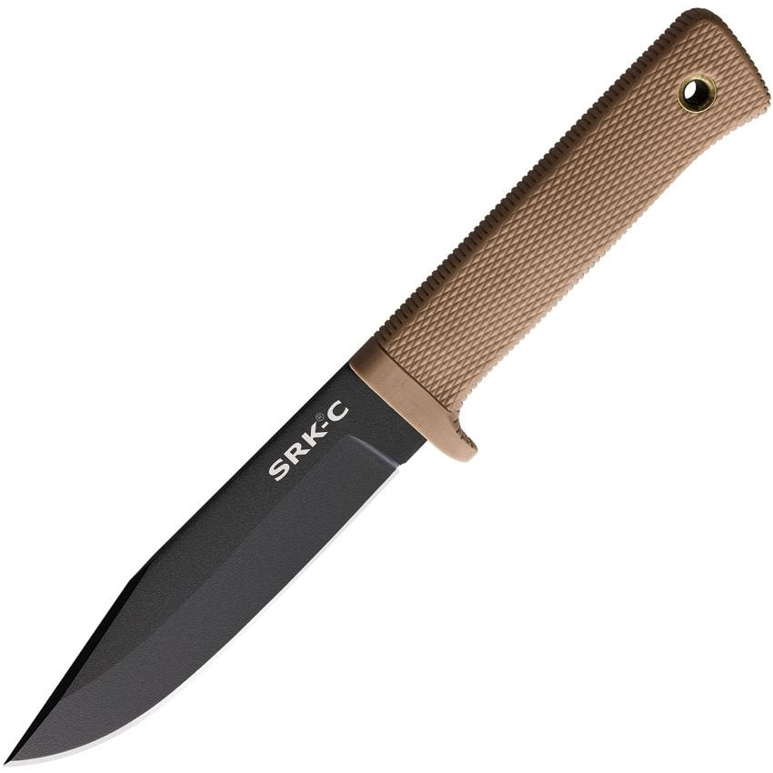 Cuchillo SRK-C con hoja fija y funda DESERT