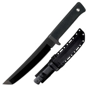 Cuchillo RECON con hoja tanto negra de acero SK5 y mango Kray-Ex