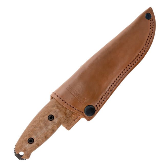Cuchillo REPUBLIC Bushcraft S35VN con funda y mango Micarta