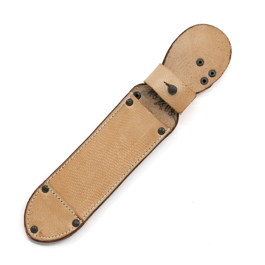 Funda de cuero original para cuchillo VO7 ČSLA, en perfecto estado