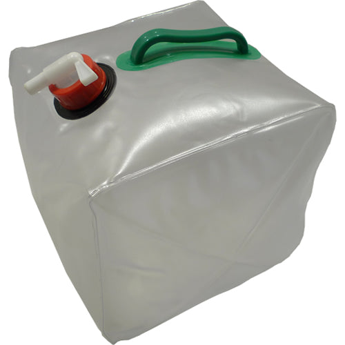 Bidón plegable BCB 10 litros con asa y grifo en la tapa