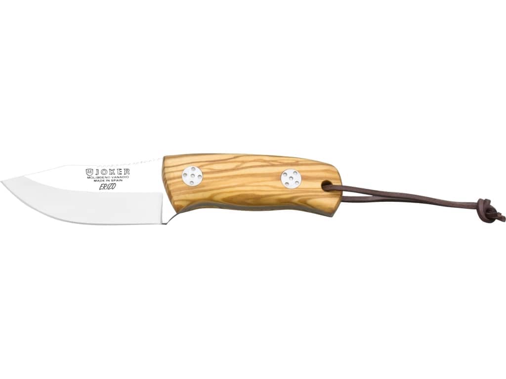 Imagen de Cuchillo Bushcraft Joker Erizo Con Cachas En Madera De Bocote Y Hoja Inox De 7,5 Cm. CB75 parte de nuestra colección en Espadas y más, sitio oficial.