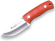 CUCHILLO BUSHCRAFT JOKER ERIZO TS1. CUCHILLO PARA CUELLO Y CINTURÓN. ACERO Bá–HLER N695. MANGO DE MICARTA, HOJA 7,5 CM. FUNDA DE CUERO. CN81 - Espadas y Más