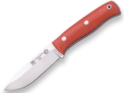 CUCHILLO BUSHCRAFT Y SUPERVIVENCIA JOKER BS9 LYNX. ACERO Bá–HLER N695, MANGO CANVAS MICARTA, HOJA 10,5 CM. FUNDA VAQUETILLA CON FERROCERIO INCLUIDA. CN111-P - Espadas y Más