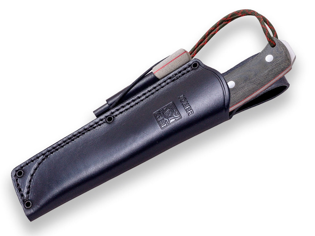 Cuchillo Bushcraft Y Supervivencia Joker Nomad Mango De Micarta Canvas.