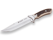 Imagen de Cuchillo De Caza Joker Antílope, Cachas Asta De Ciervo, Acero Inox. Funda De Cuero. CC02 parte de nuestra colección en Espadas y más, sitio oficial.