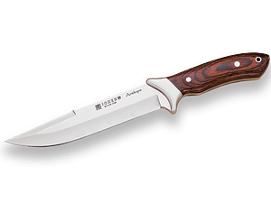 Imagen de Cuchillo De Caza Joker Antilope,Cachas Madera Roja Y Hoja De 19,5 Cm. CR02 parte de nuestra colección en Espadas y más, sitio oficial.