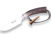 Imagen de Cuchillo De Caza Joker Flecha, Puño De Asta De Ciervo, Hoja De 12,5 Cm.Funda De Cuero CC107 parte de nuestra colección en Espadas y más, sitio oficial.