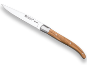 CUCHILLO DE MESA LAGUIOLE JOKER CON MANGO DE OLIVO Y HOJA DE 10 CM. CL00 - Espadas y Más