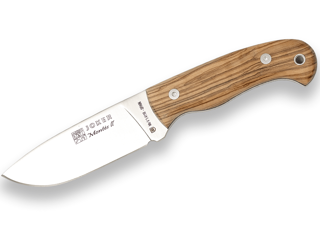 Imagen de Cuchillo De Monte Enterizo Con Cachas De Olivo Y Hoja De 11 Cm. CO58 parte de nuestra colección en Espadas y más, sitio oficial.