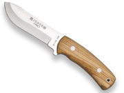 Imagen de Cuchillo De Monte Joker Oso, Enterizo, Virola Acero Inox, Mango Madera Olivo, Hoja De 12 Cm,Funda De Cuero. CO49 parte de nuestra colección en Espadas y más, sitio oficial.