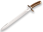 Cuchillo de remate asta ciervo - Espadas y Más