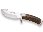 Imagen de Cuchillo Desollador Joker Desmogue D, Puño De Ciervo, Hoja Acero Inox 11 Cm.Funda De Cuero. CC28 parte de nuestra colección en Espadas y más, sitio oficial.