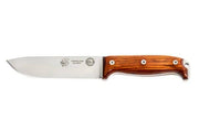 Cuchillo J&V BS9 MADERA COCOBOLO FUNDA PIEL 1601-CO - Espadas y Más