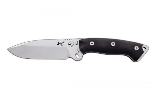 Cuchillo J&V WOLF G10 CNC FUNDA PIEL, FUNDA CORDURA O FUNDA KYDEX  1407-G10-N - Espadas y Más