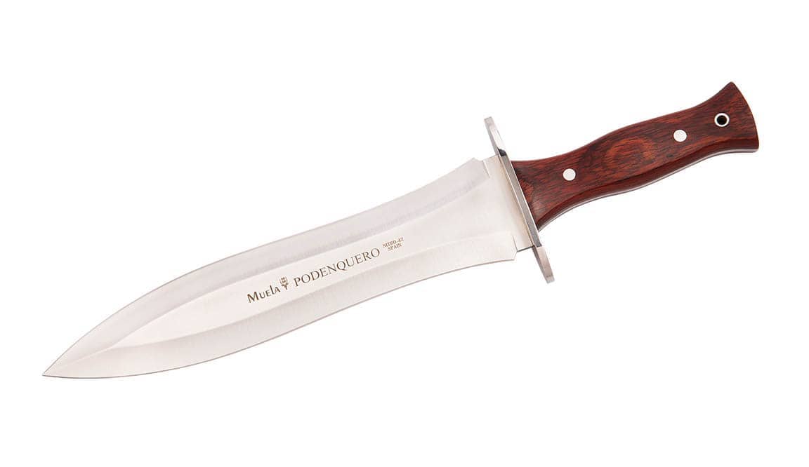 Imagen de Cuchillo Muela de remate caza y deportivo PODENQUERO-26R. parte de nuestra colección en Espadas y más, sitio oficial.