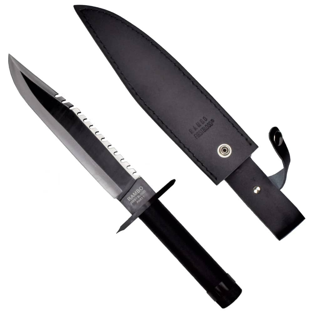 Imagen de Colección de cuchillos de Rambo parte de nuestra colección en Espadas y más, sitio oficial.