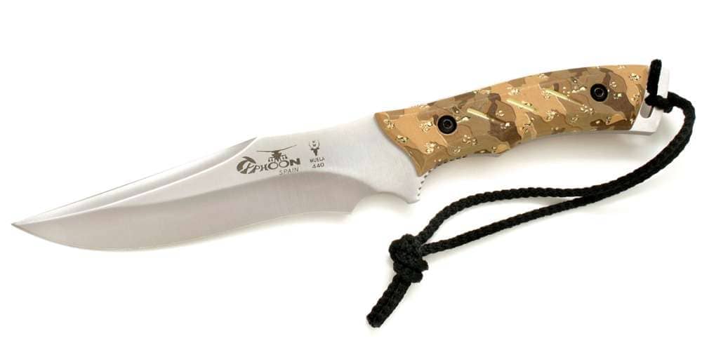 Imagen de Cuchillo Táctico Muela Typhoon Des.N parte de nuestra colección en Espadas y más, sitio oficial.