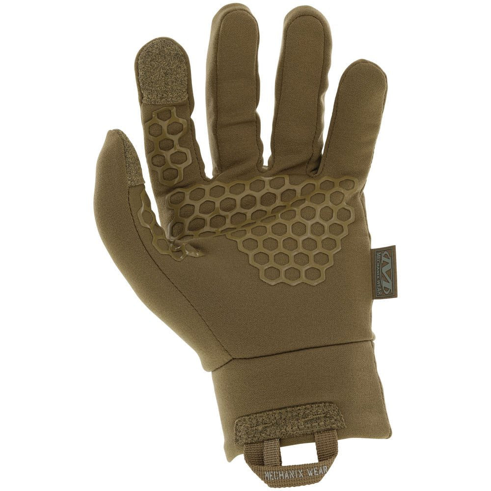 Guantes CODWORK BASE AYER Softshell color Coyote, forro polar, diseño delgado y bajo perfil