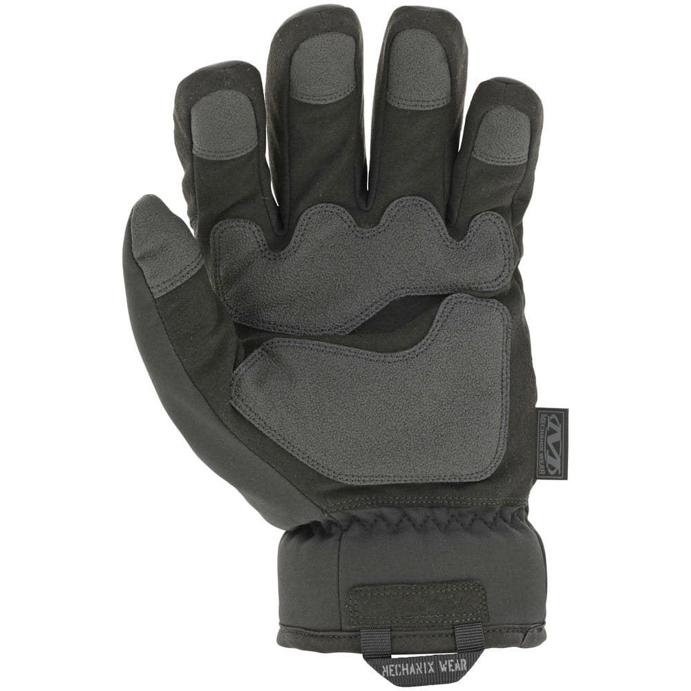 Guantes CODWORK FASTFIT invierno negros, softshell impermeable y forro polar, pulgar reforzado y compatibles con pantallas táctiles
