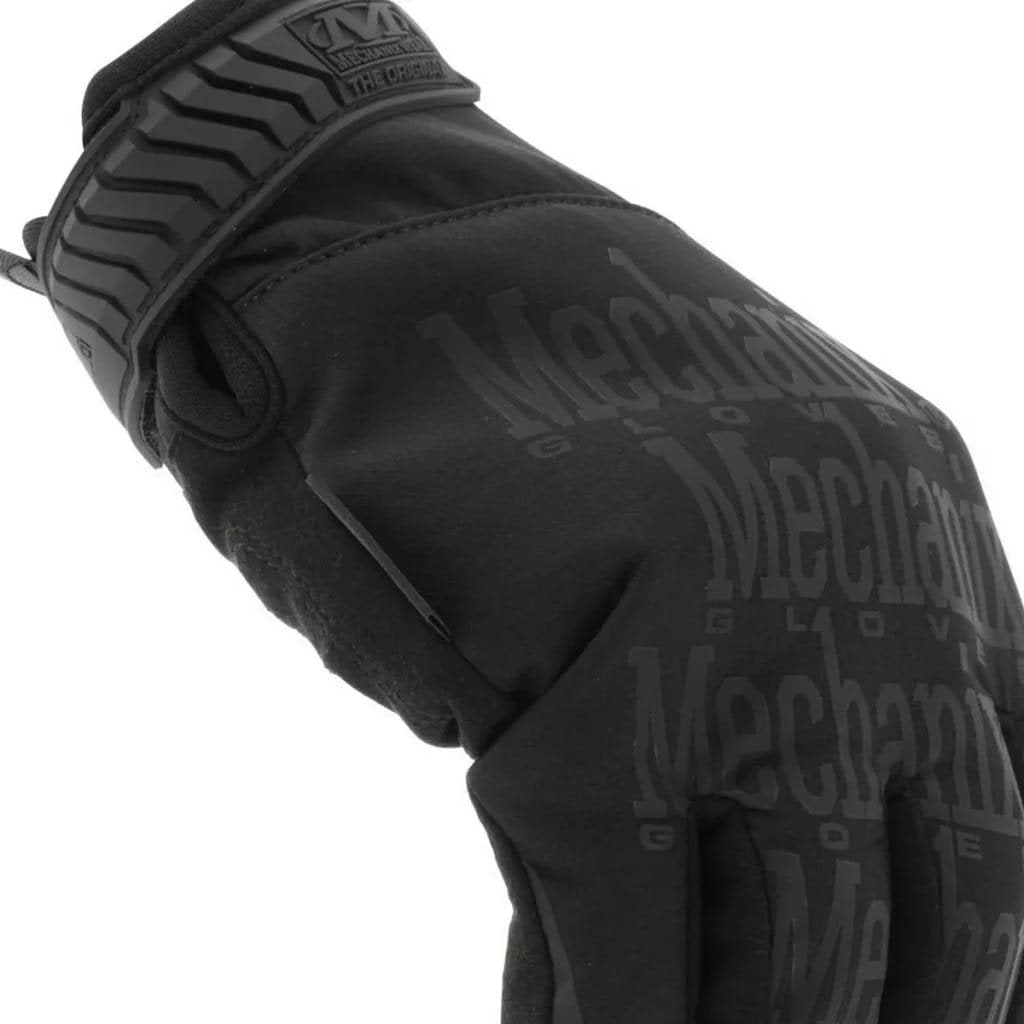 Guantes COLDWORK Original negros en combinación de softshell y forro polar con aislamiento Thinsulate C40