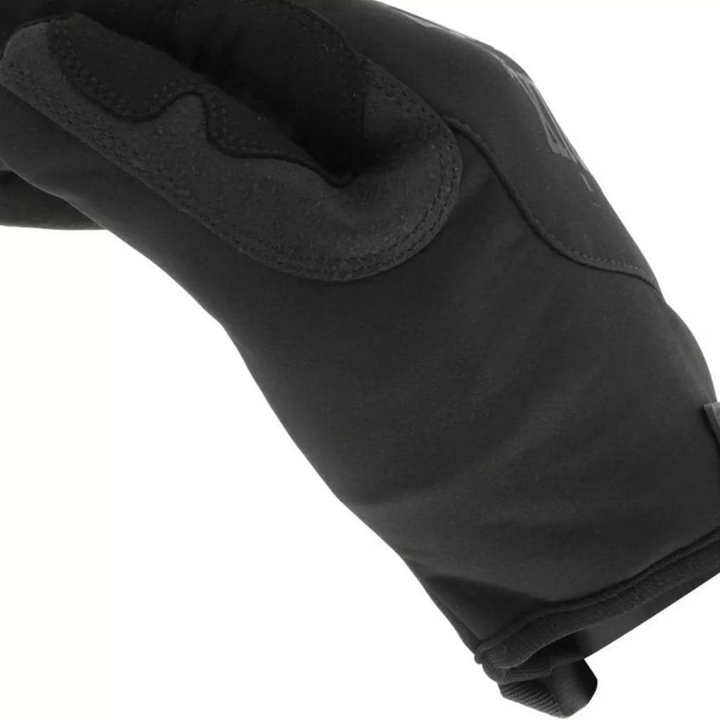 Guantes COLDWORK Original negros en combinación de softshell y forro polar con aislamiento Thinsulate C40