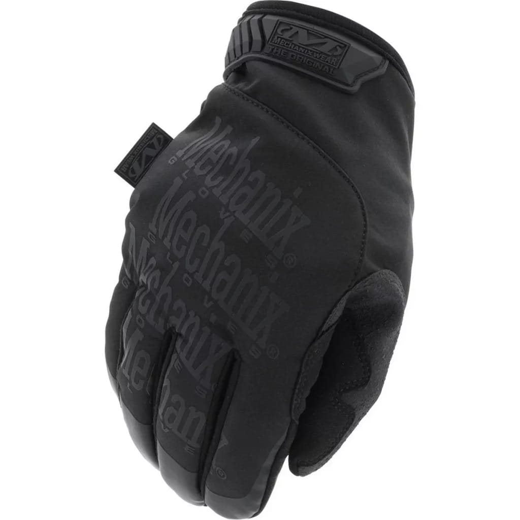Guantes COLDWORK Original negros en combinación de softshell y forro polar con aislamiento Thinsulate C40