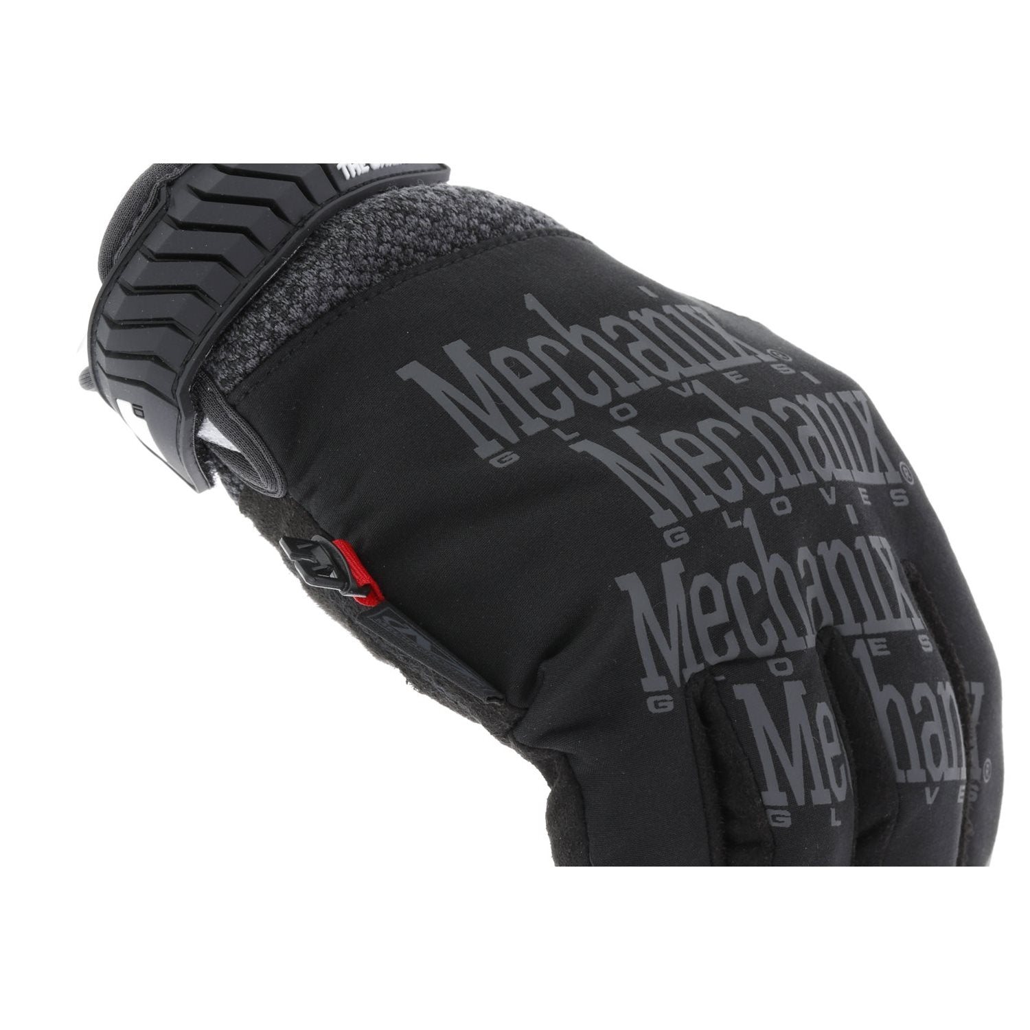Guantes Coldwork de invierno negro y gris, Thinsulate C40, softshell y fleece
