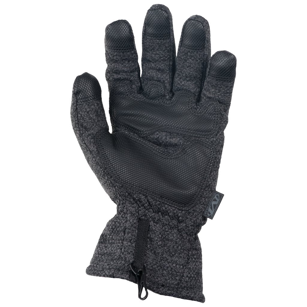 Guantes WER Fleece grises con forro micro-fleece y aislamiento C40 3M Thinsulate, compatibles con pantallas táctiles