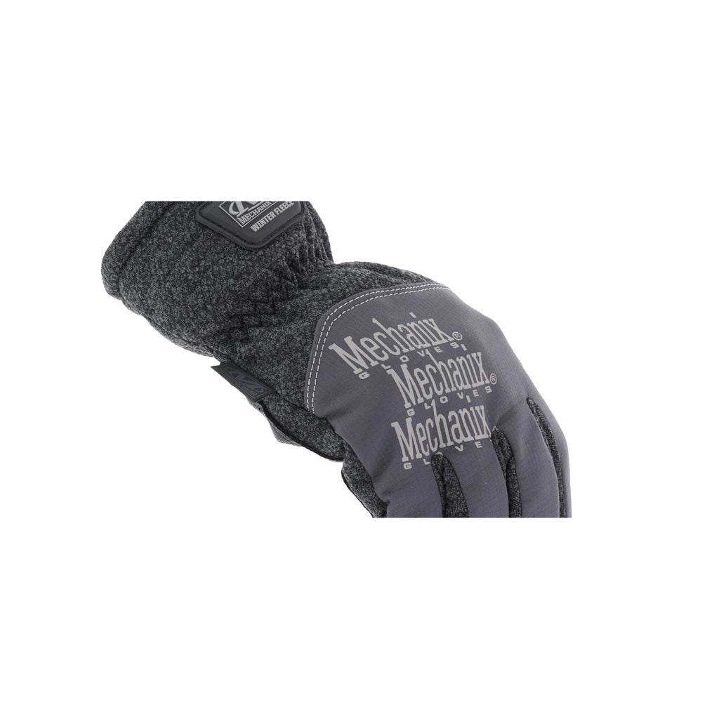 Guantes WER Fleece grises con forro micro-fleece y aislamiento C40 3M Thinsulate, compatibles con pantallas táctiles