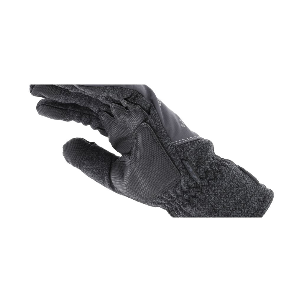 Guantes WER Fleece grises con forro micro-fleece y aislamiento C40 3M Thinsulate, compatibles con pantallas táctiles