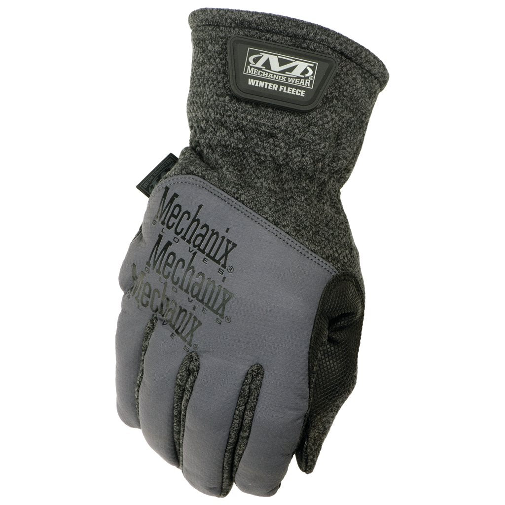 Guantes WER Fleece grises con forro micro-fleece y aislamiento C40 3M Thinsulate, compatibles con pantallas táctiles