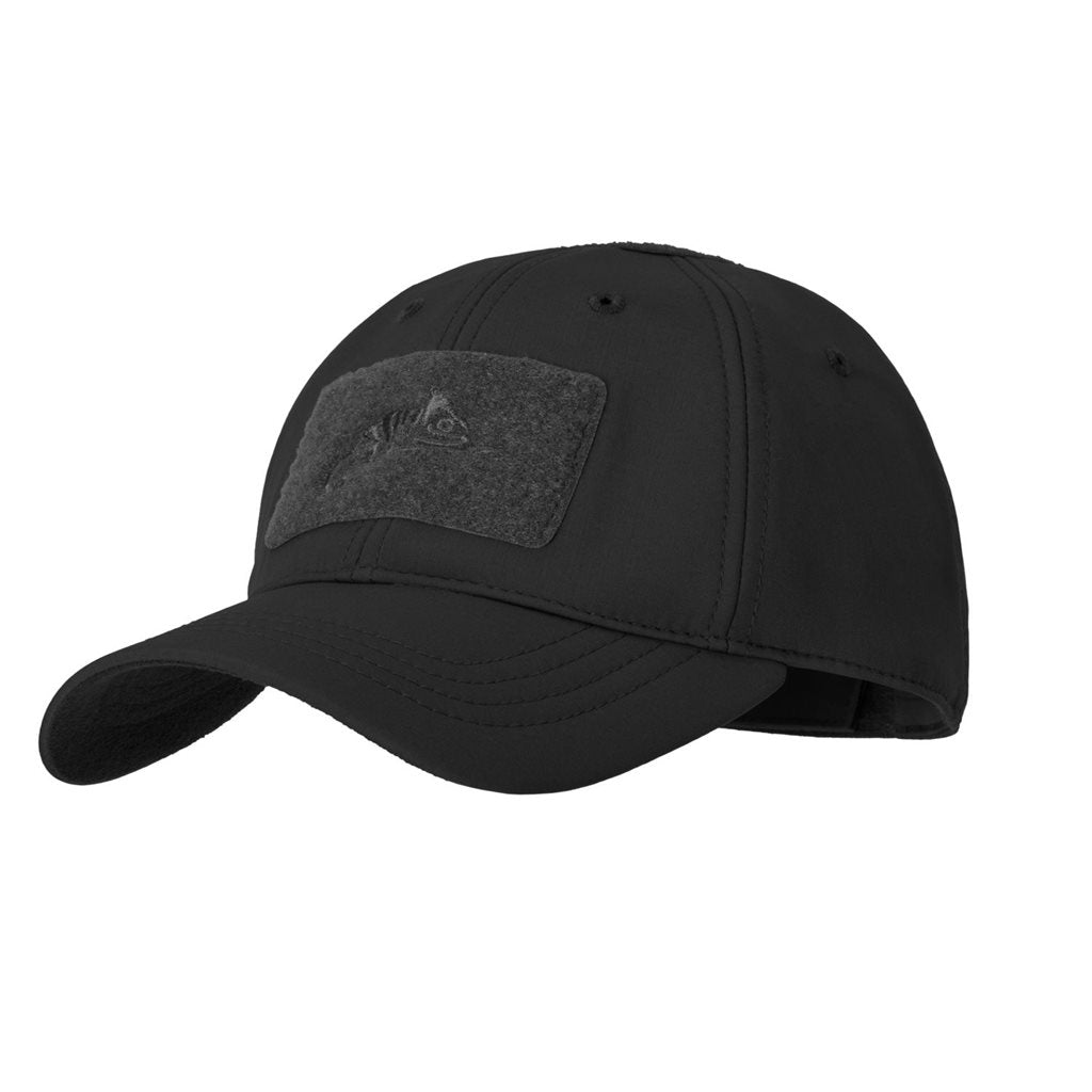 Gorra baseball invierno Shark Skin Navy Blue de Helikon con tres paneles VELCRO