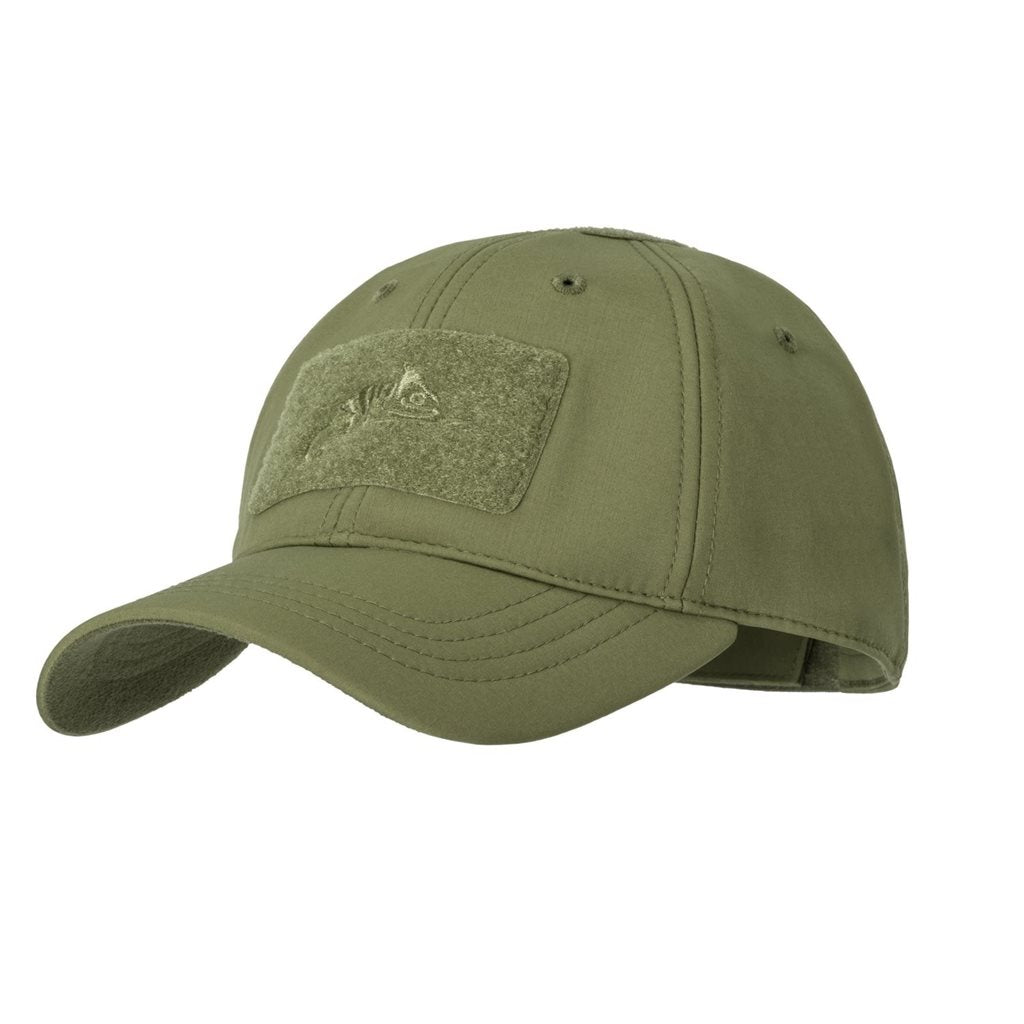 Gorra baseball invierno Shark Skin Navy Blue de Helikon con tres paneles VELCRO