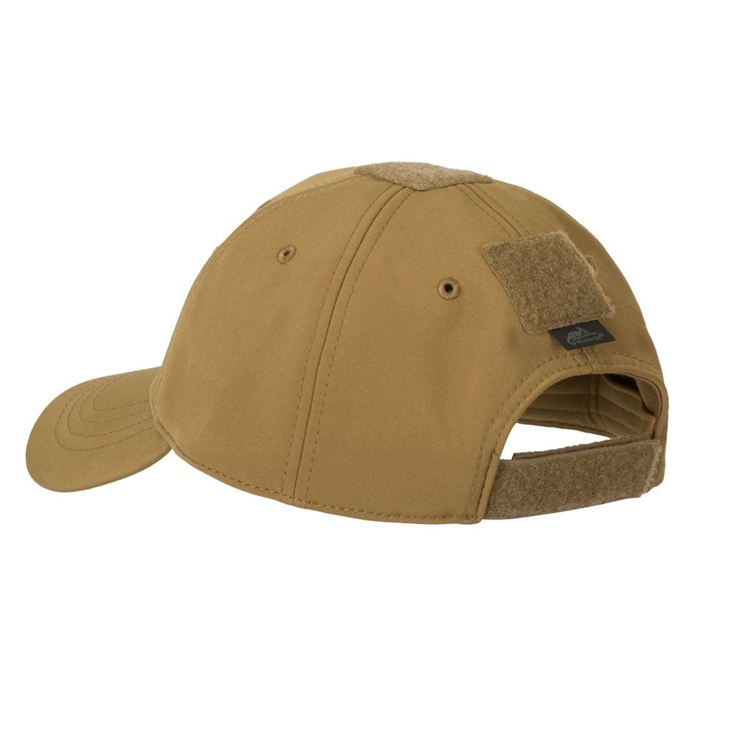 Gorra baseball invierno Shark Skin Navy Blue de Helikon con tres paneles VELCRO