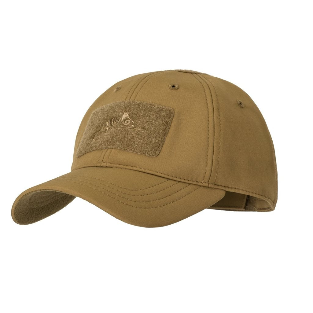 Gorra baseball invierno Shark Skin Navy Blue de Helikon con tres paneles VELCRO