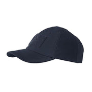 Gorra baseball invierno Shark Skin Navy Blue de Helikon con tres paneles VELCRO