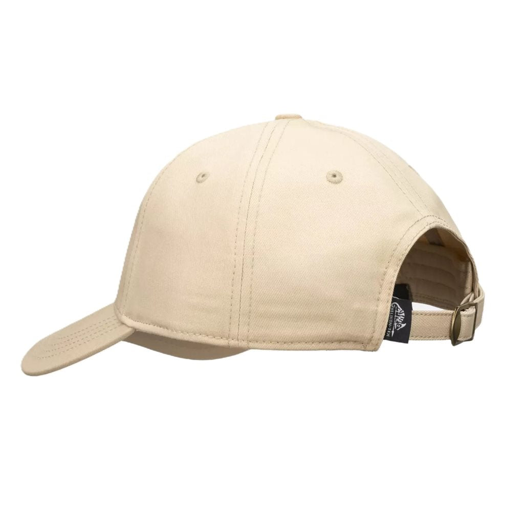 Gorra Bushcraft patch kaki con logo de fuego de campamento