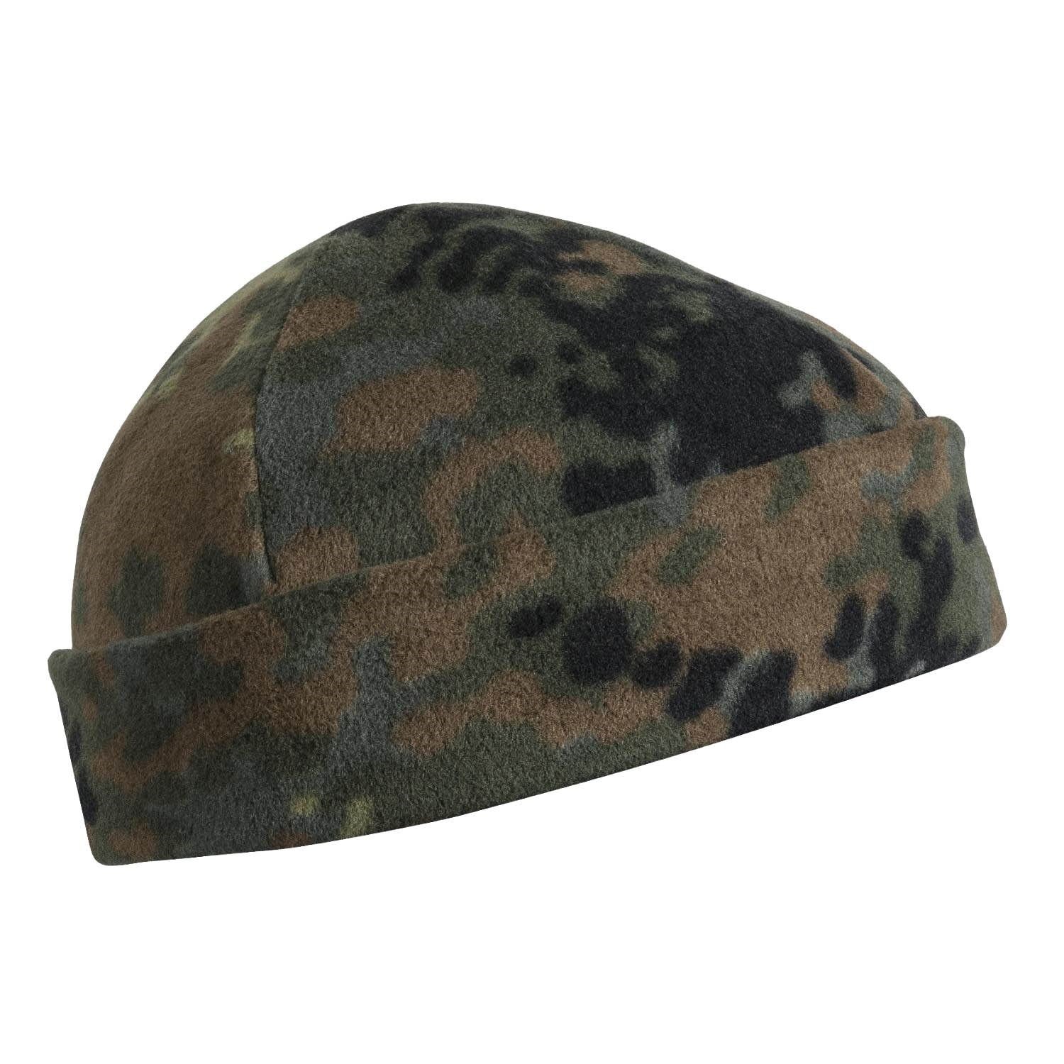 Gorro SUPERFINE Fleece negro, tejido de forro polar