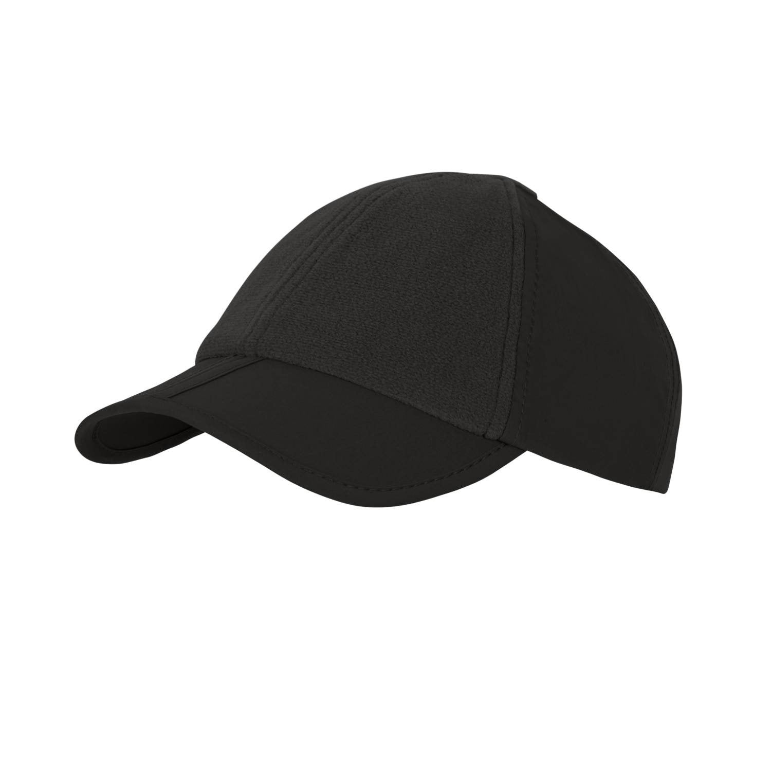 Gorra de béisbol plegable BBC negra HELIKON