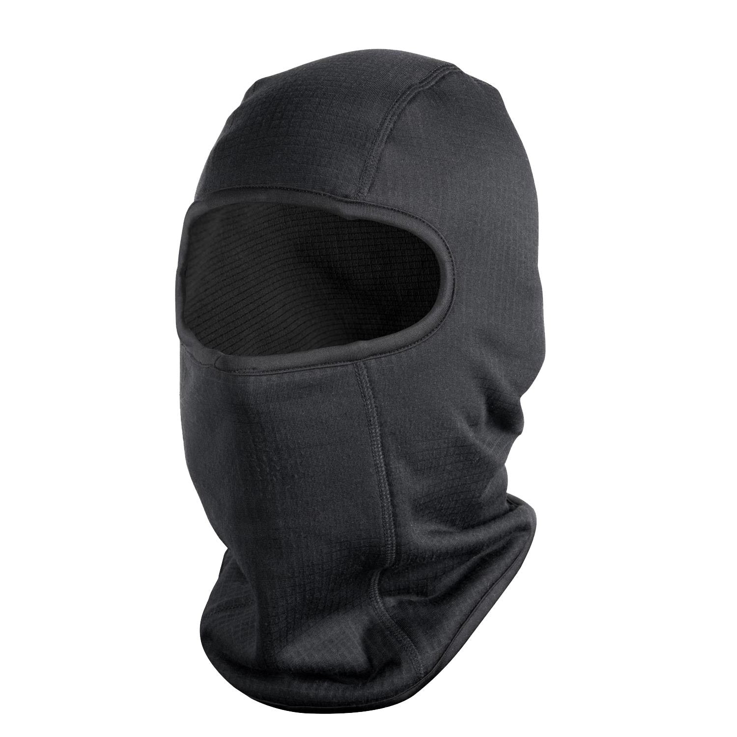 Pasamontañas un solo orificio ComfortDry® negro, fleece ligero 95% poliéster 5% elastano 70 g