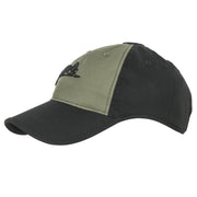 Gorra baseball negro/verde con velcro rip-stop CZ-LGC-PR-0102