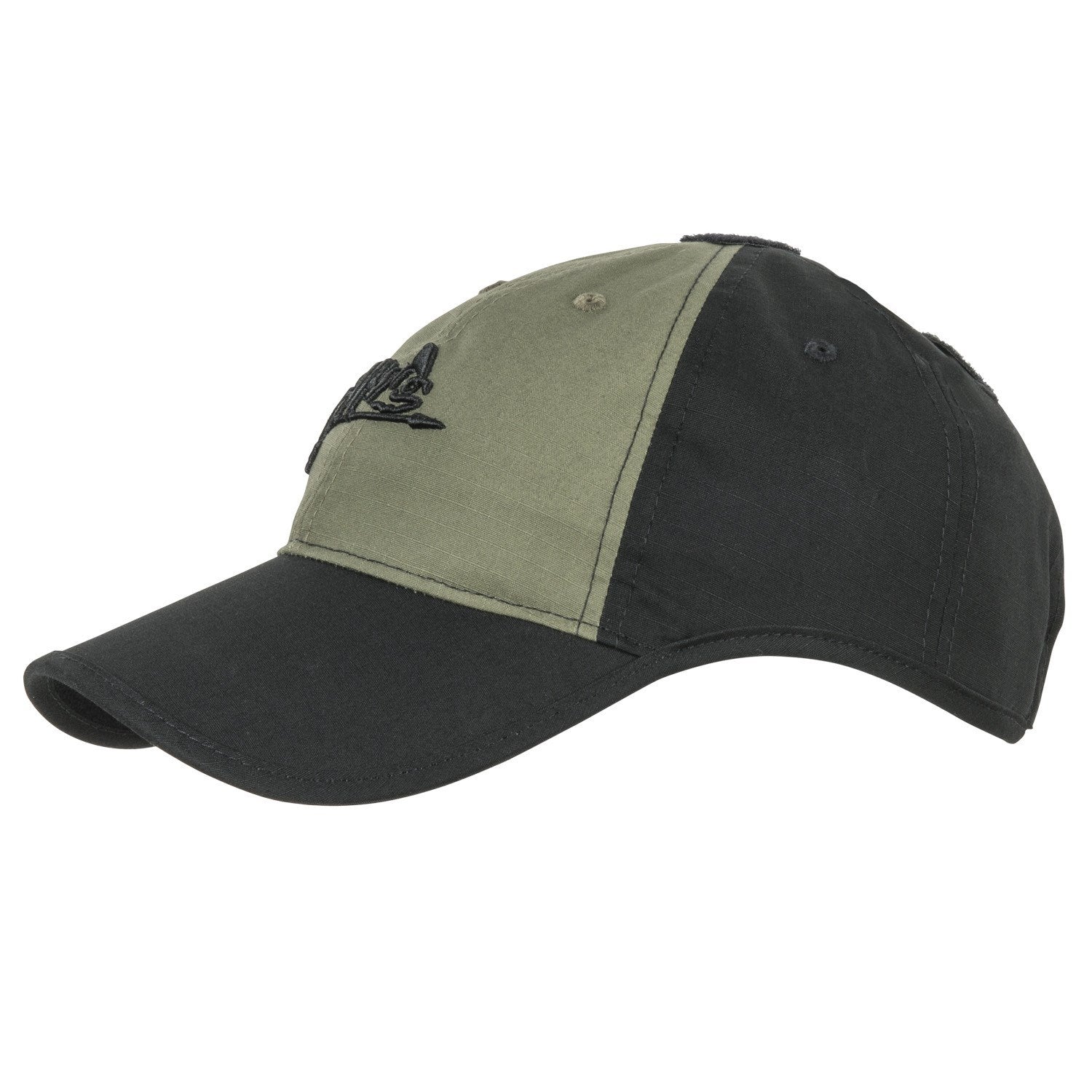 Gorra baseball negro/verde con velcro rip-stop CZ-LGC-PR-0102