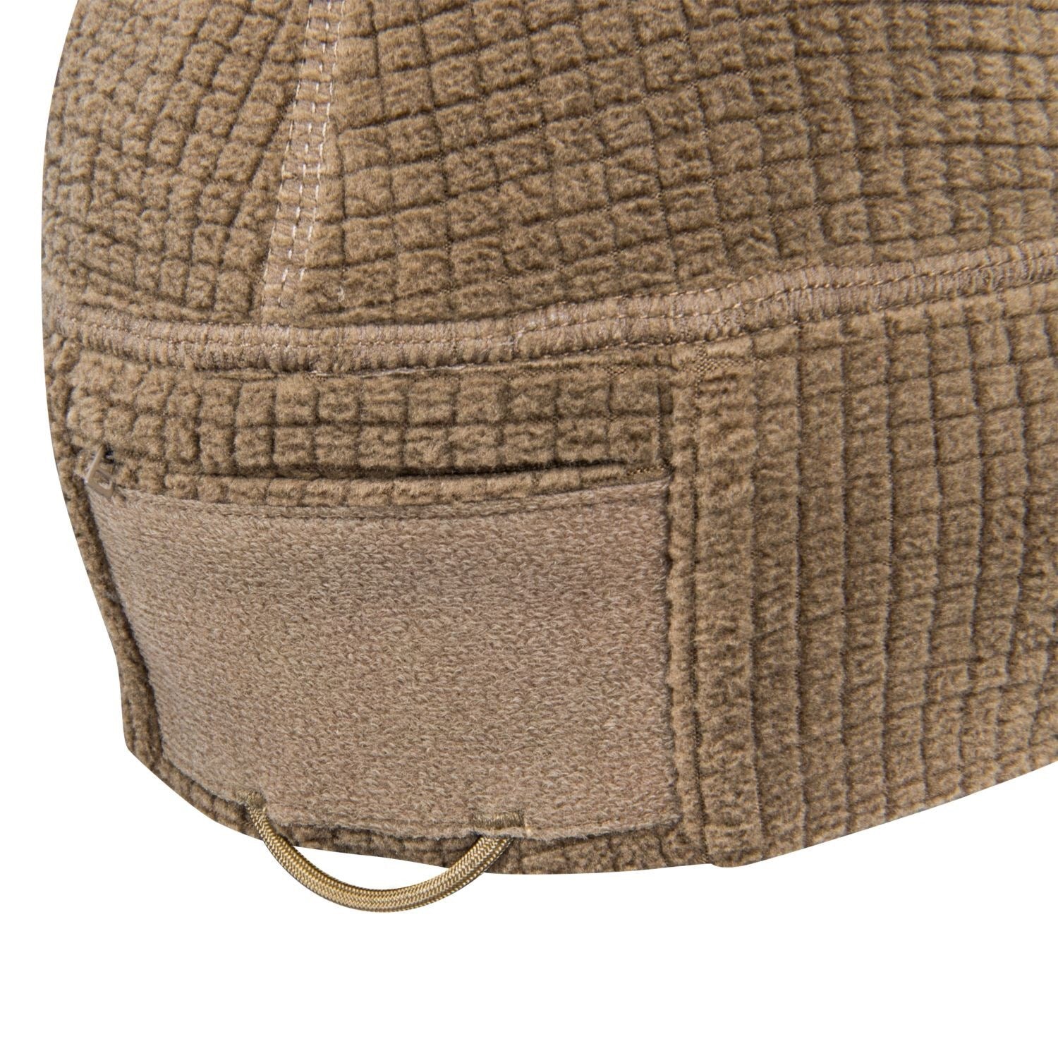 Gorro Range Beanie Fleece negro, vista frontal