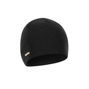 Gorro Urban Beanie negro de Helikon-Tex, tejido ligero de lana Merino