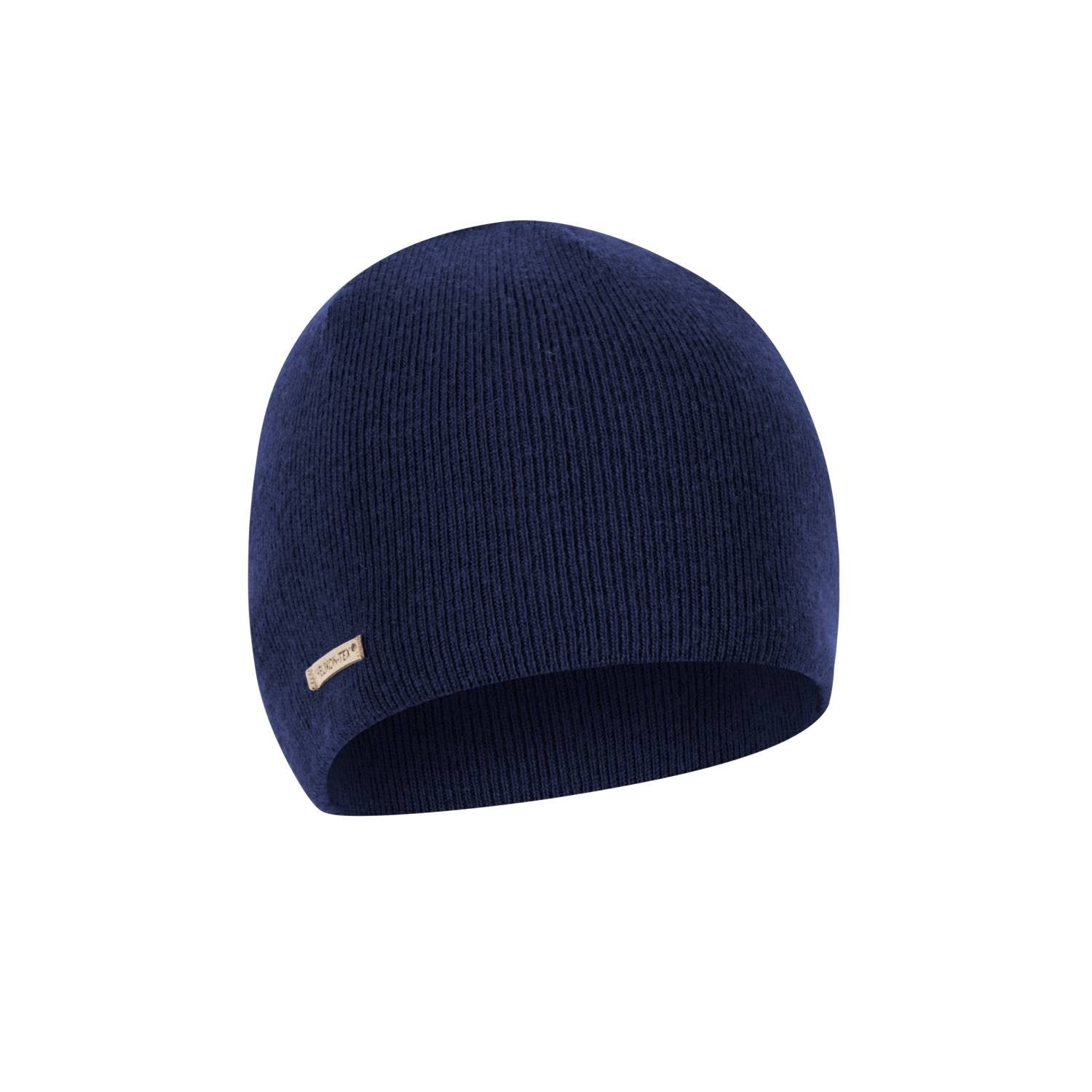 Gorro Urban Beanie negro de Helikon-Tex, tejido ligero de lana Merino