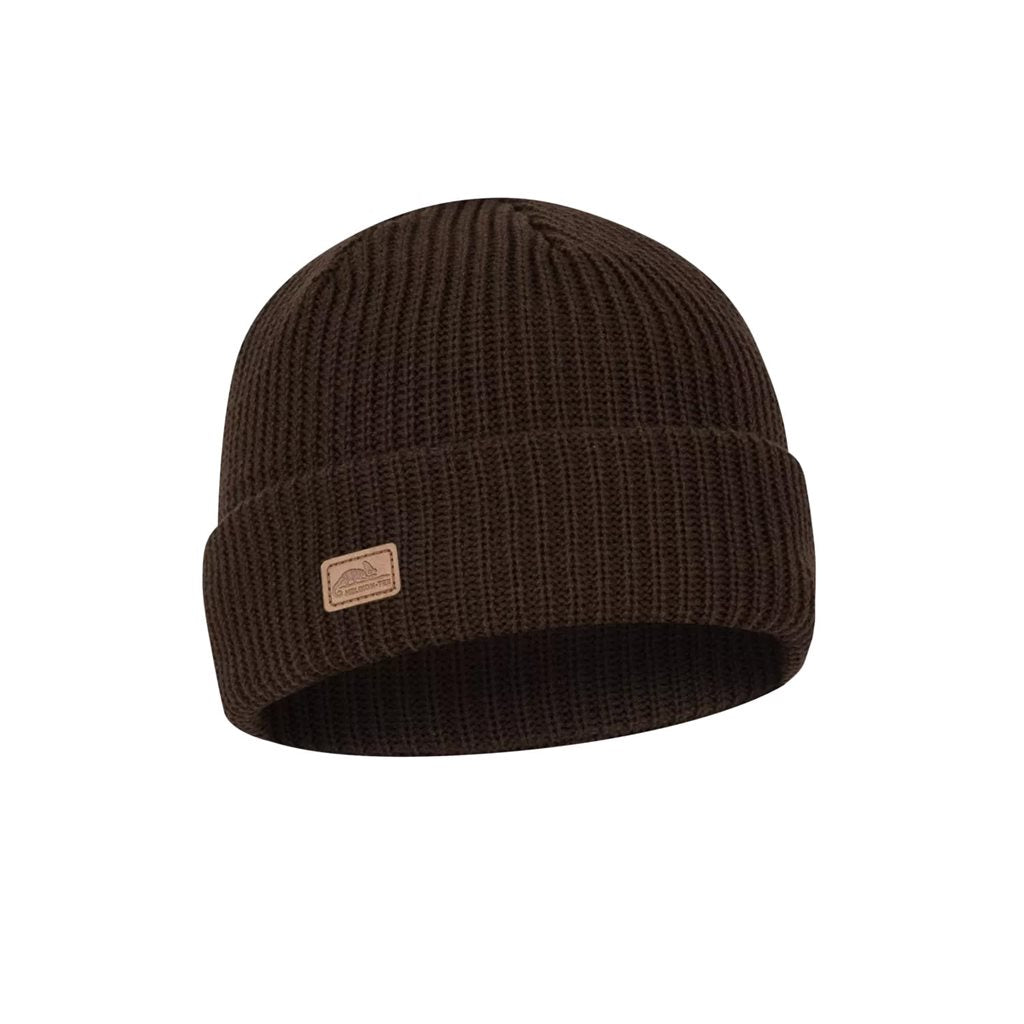 Gorro WANDERER negro, 50% lana merino y 50% acrílico