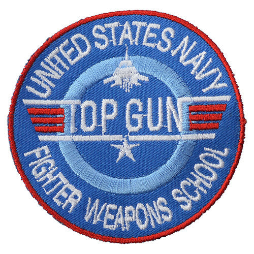 Parche US NAVY - TOP GUN, diámetro aprox. 7,5 cm