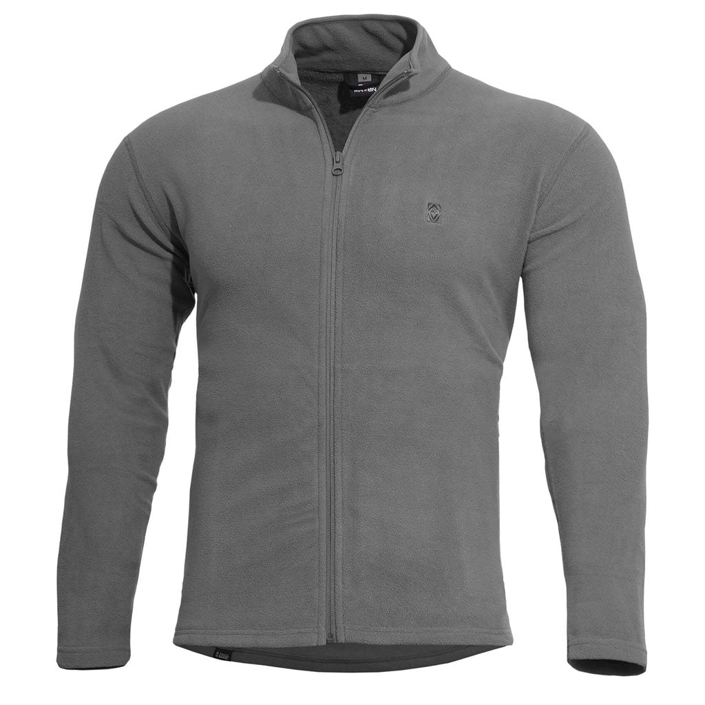 Sudadera ELK forro polar gris, ligera y suave al tacto, 180 g/m2